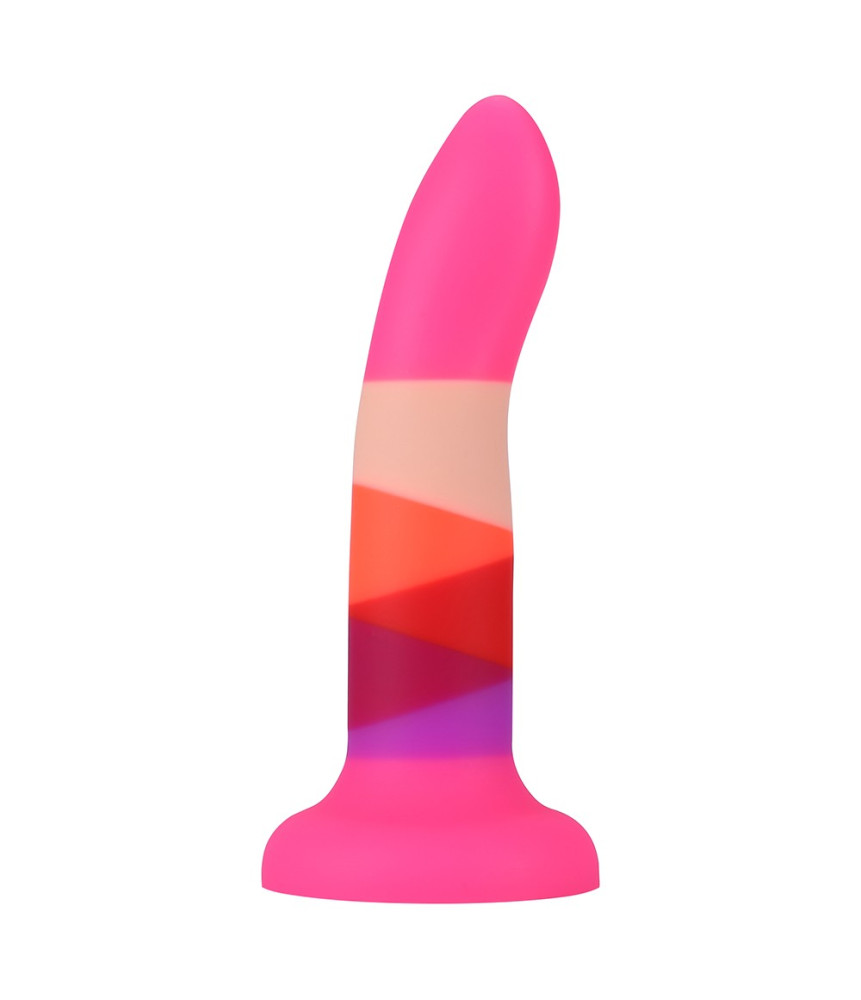 Gode ventouse 6 couleurs rose - DO-051-S-7